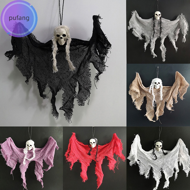 Pufang Đầu Lâu Ma Trang Trí halloween Kinh Dị vn