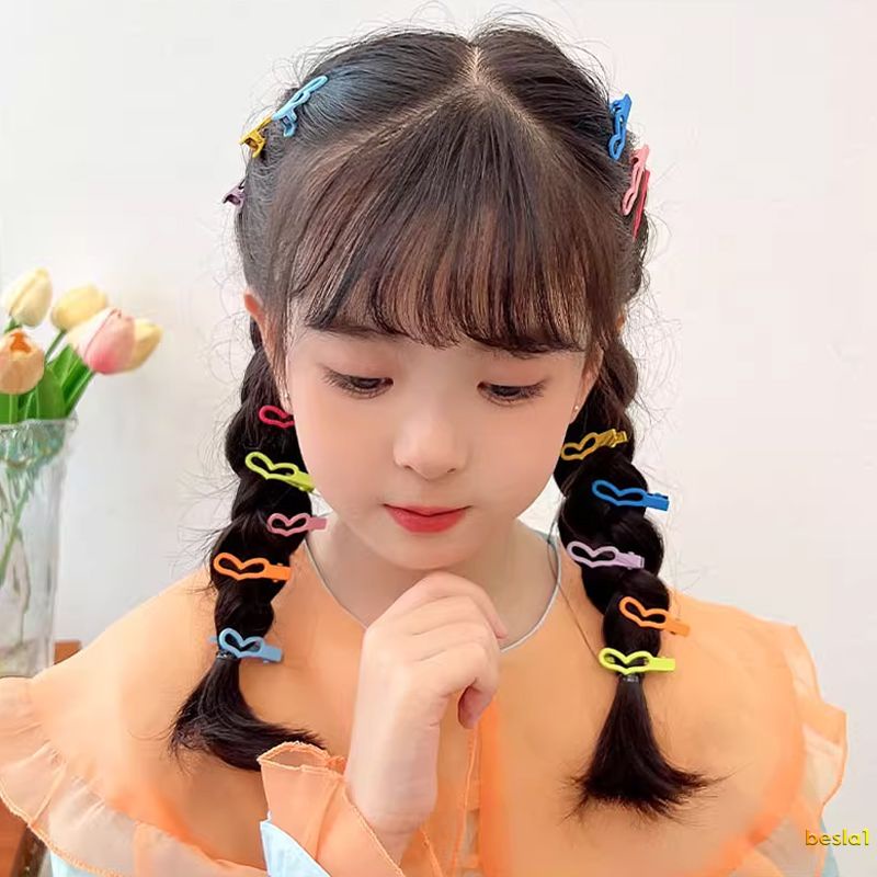 🌸🌸1 Kẹp tóc mái màu kẹo ngọt nhiều mẫu Dễ Thương Cho Bé Gái