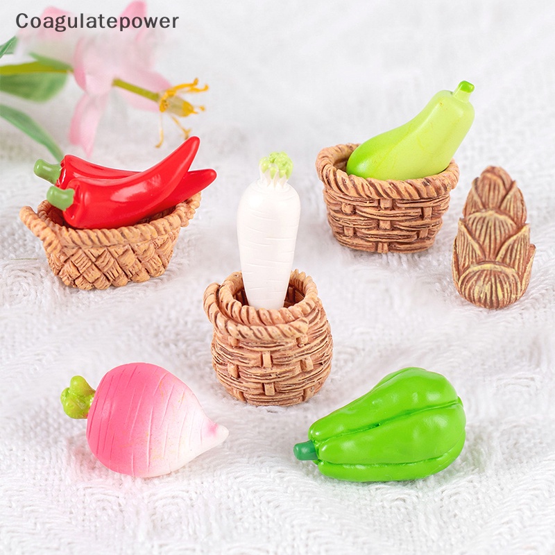 Set 5 Mô Hình Trái Cây Giả Trang Trí Nhà Búp Bê