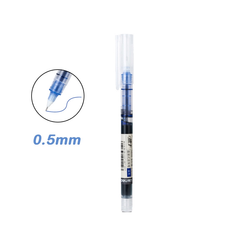 Bộ 5 Bút Gel luyện viết chữ Hán, luyện chữ đẹp - ngòi 0.5mm - Màu Xanh, Đen Vega365.vn