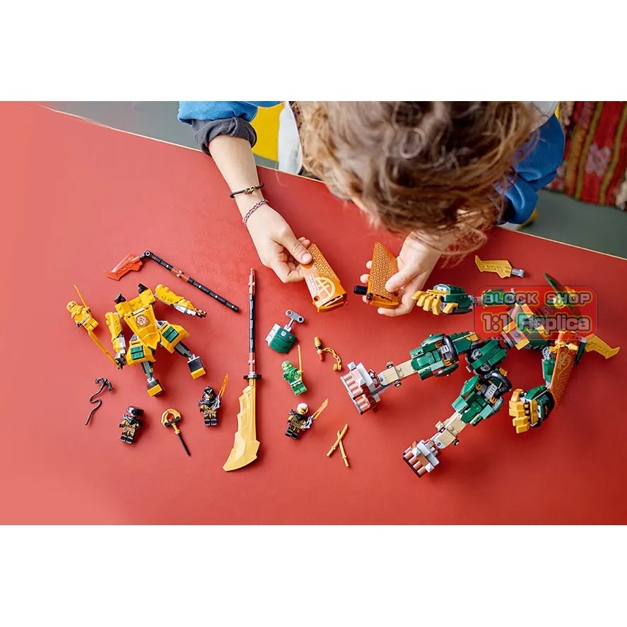 Bộ Đồ Chơi Lắp Ráp ninja team 71794 750 Mảnh Cho Bé