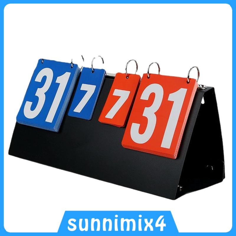 Bảng Ghi Điểm 4 Chữ Số Chuyên Dụng Cho Chơi Bóng Bàn / Bóng Rổ / Bóng Đá