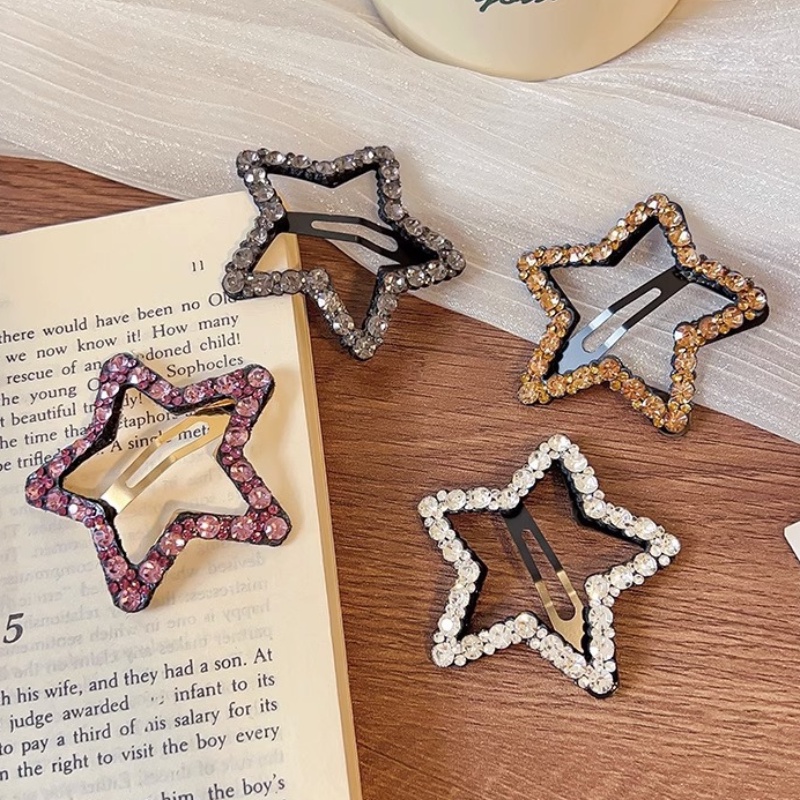 Kẹp Tóc Ngôi Sao Đơn Giản Thời Trang Hàn Quốc Cao Cấp Dành Cho Nữ