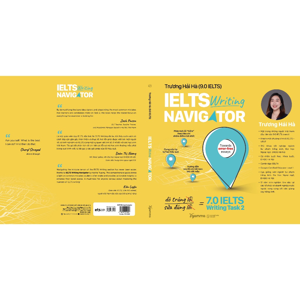 Sách: IELTS Writing Navigator - Cuốn Sách Chỉ Đường Cho Bạn Đến 7.0 IELTS Writing Task 2 - Trương Hải Hà