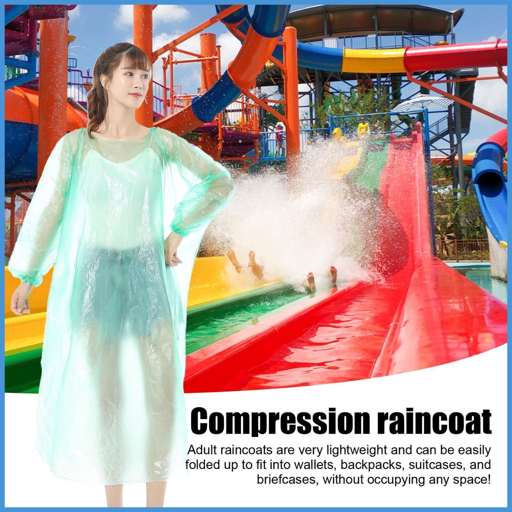 Áo Mưa Nhẹ Có Mũ Trùm Đầu Phong Cách Đi Mưa Nhẹ Nhàng Chống Nước Cho Nam Và Nữ luvn