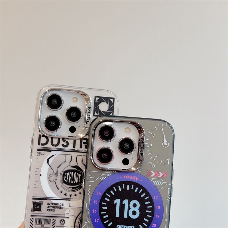 Ốp Điện Thoại Từ Tính Mạ Điện Cho iphone 15 pro max / 15 pro 15 / 14 pro max / 14 pro / 14 / 13 pro max / 13 pro / 13 / 12 pro max / 12 pro / 12 pro / 12