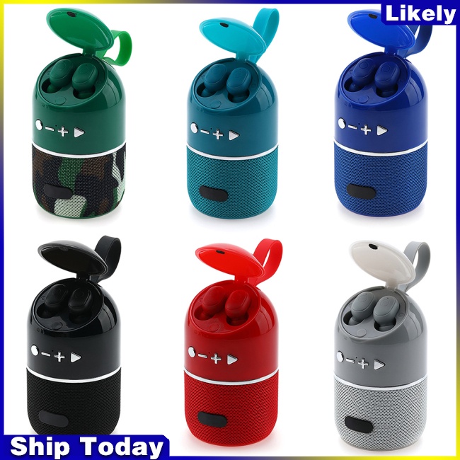 Loa Không Dây mini tg805 2 Trong 1 Hình Đôi Môi Trang Trí Nhà Cửa