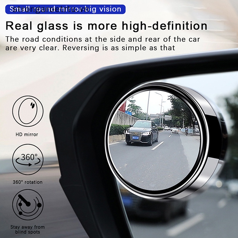 Set 1 / 2 Gương Chiếu Hậu Góc Rộng Xoay 360 Độ Mạnh Mẽ 2023 Cho Xe Hơi