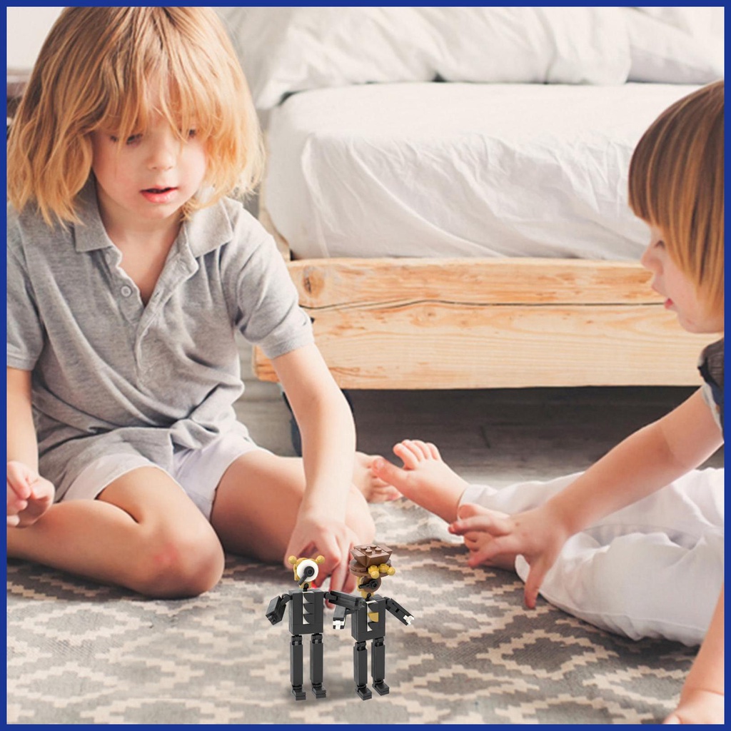 Skibidi Bộ Đồ Chơi Lắp Ráp Máy Ảnh Có Âm Thanh Và Máy Ảnh Độc Đáo Cho Bé