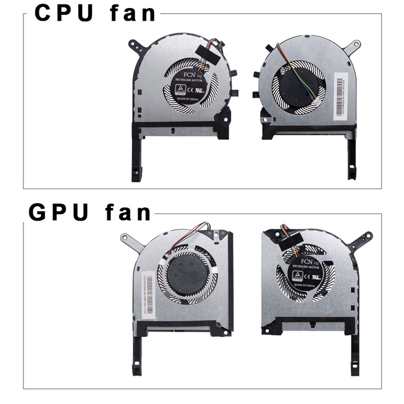 Mới Quạt Tản Nhiệt Cho asus fx705 fx705g fx705g fx705gm fx86 fx86sm fx505 fx505d fx505du fx95g fx95d fx96g
