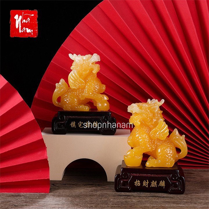 Tượng Tỳ Hưu Phong Thủy Mini Tì Hưu Tài Lộc Vật Phẩm Phong Thủy