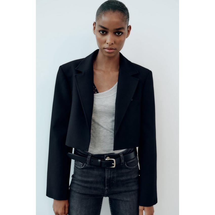 Áo blazer croptop Zara authentic