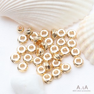 (█diy゜14k●(1 Gói 100 Miếng) 14K Vàng-Clad Phụ Kiện Đa Giác Cắt Lốp Hạt Tự Làm Trang Sức Handmade Lưỡi Liềm Bánh Răng Hạt Miếng Đệm Hạt Bảo Quản Màu Miếng Đệm Hạt Vàng Nhỏ