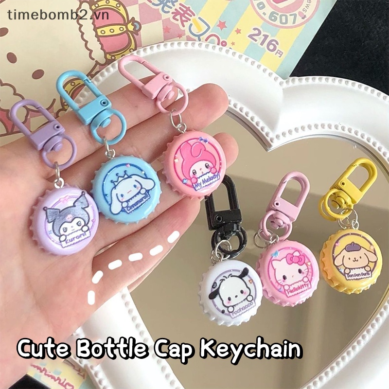 SANRIO  Móc Khóa Ba Lô / Balo / Túi Xách Hình my melody purin pocha kawaii kittty kuromi cinnamoroll my melody purin Làm Quà Tặng Sinh Nhật Cho Bé ~