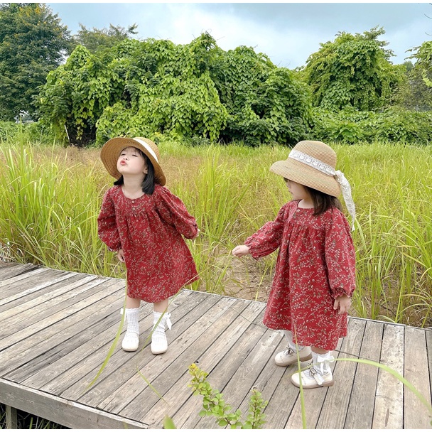 VÁY THU BÉ GÁI SÀNH ĐIỆU OP2247