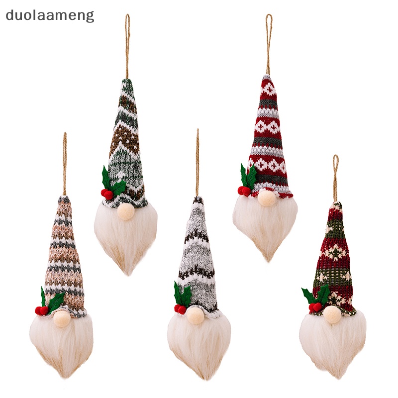 1 Búp Bê Nhồi Bông Hình Rừng Giáng Sinh Phát Sáng Trang Trí Cây Thông