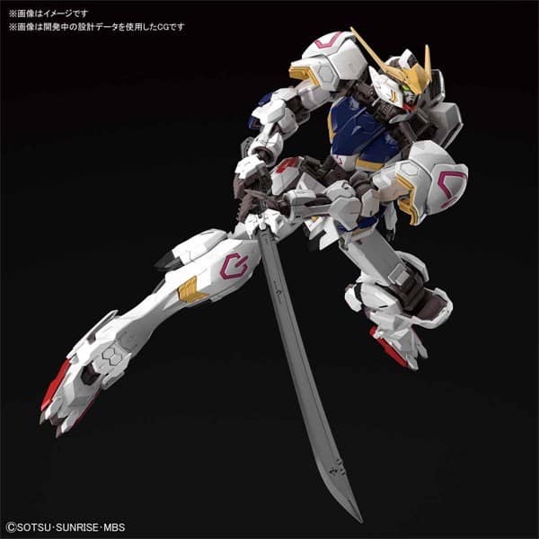 Mô Hình Lắp Ráp Gundam MG IBO Barbatos 4th Form chính hãng Bandaitặng ôtô