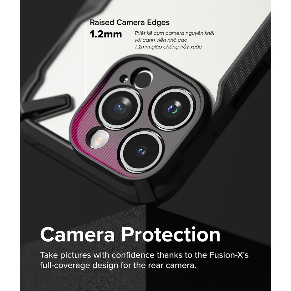 Ốp lưng Ringke Fusion X iPhone 15 15 Plus 15 Pro 15 Promax