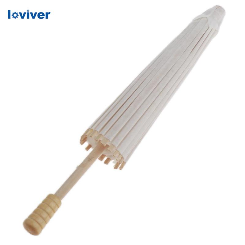 Bộ 1 / 3 Dù Giấy mini Tự Vẽ Trang Trí Tiện Dụng