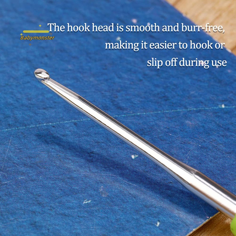 1 Cây Móc Len Tay Cầm Cao Su Mềm 2.0-6.0mm