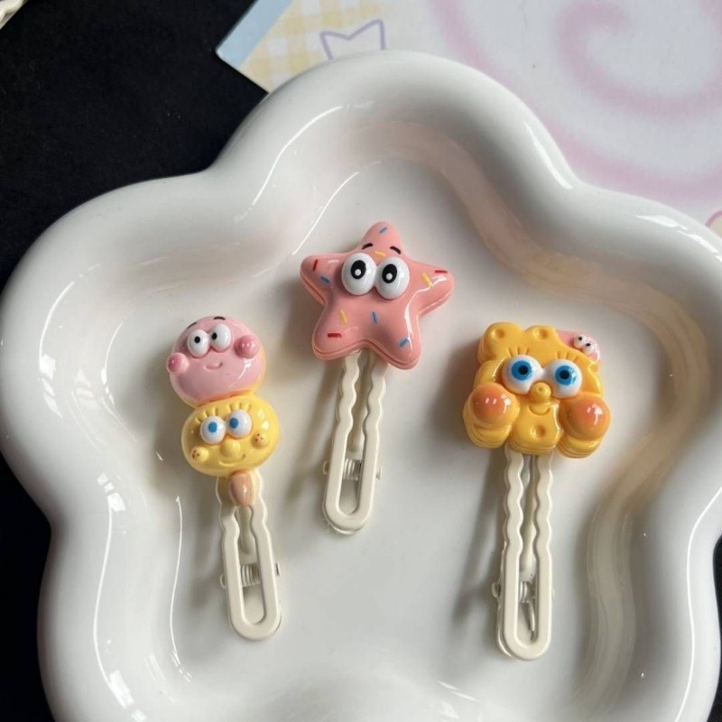 1 Kẹp Tóc bb Kiểu Dáng Hoạt Hình Dễ Thương Giá Rẻ Nhất Cho Bé Gái