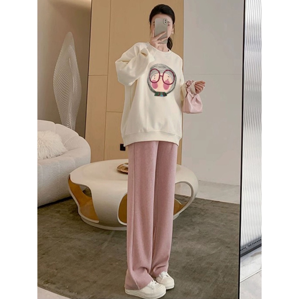 YHTN bộ thun bầu set bà cho áo quần đồ đẹp xinh sang chảnh sét đi tiệc đũi mùa đông bigsize chơi thu nữ do bau cotton mẹ thời trang