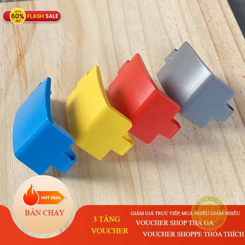 COMBO 4 Phụ Kiện Technic Panel Curved Bảng Điều Khiển Cong  3x5x3 NO.982 - Đồ Chơi Lắp Ráp Tương Thí