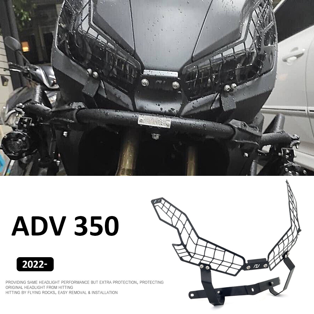Phụ Kiện Xe Máy Đèn Pha Bảo Vệ Vỏ Nướng Mới Cho Xe Honda adv350 ADV350 ADV350 ADV 350 2022 2023