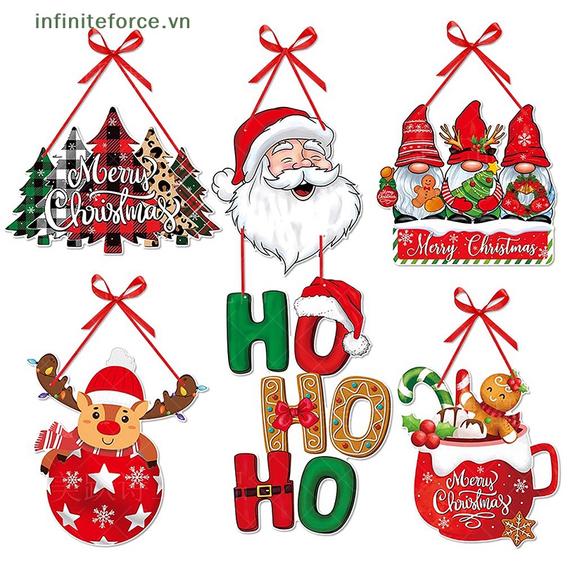 Phụ Kiện Treo Trang Trí Cây Thông Giáng Sinh Năm Mới 2024