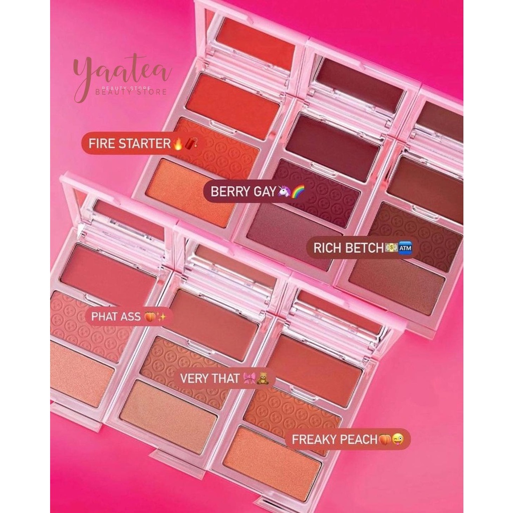 Bảng Má Hồng One / Size 3 ô Cheek Clapper 3D Blush Trio