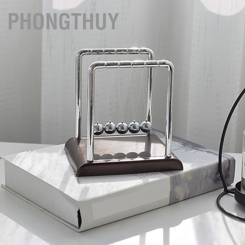 PhongThuy Thú vị Kim Loại Cân Bằng Bóng Bàn Đồ Chơi Vật Lý Khoa Học Giáo Dục Trang Trí Nhà