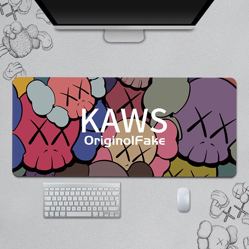 Kaws Tấm Lót Chuột Và Bàn Phím Cỡ Vừa Và Dày Dành Cho Chơi game Thể Thao
