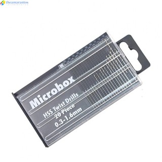 Set 20 Mũi Khoan mini 0.3mm-1.6mm