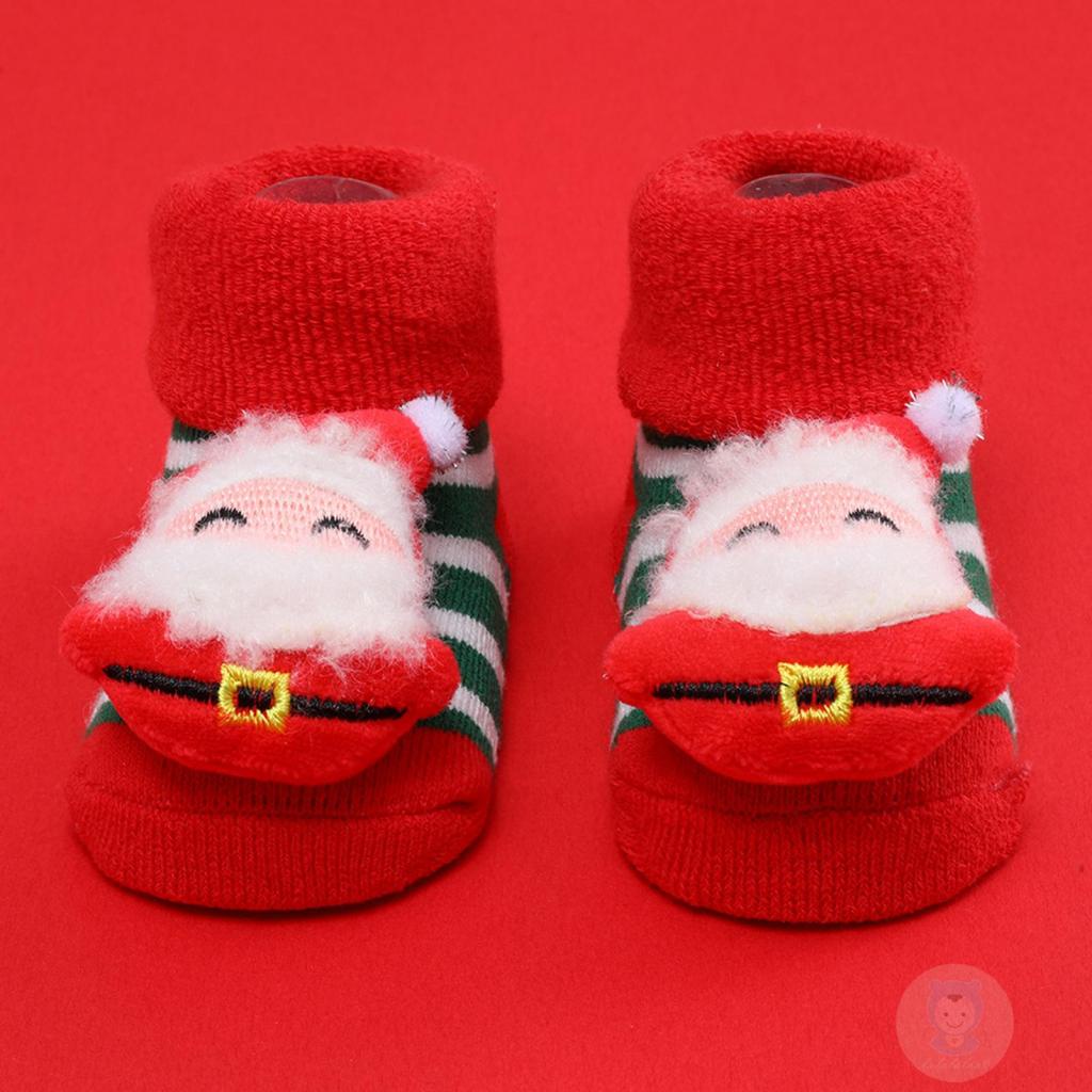 Laa6-đồ Chơi Nhồi Bông Mềm Mại Chống Trượt Hình Giáng Sinh Dễ Thương