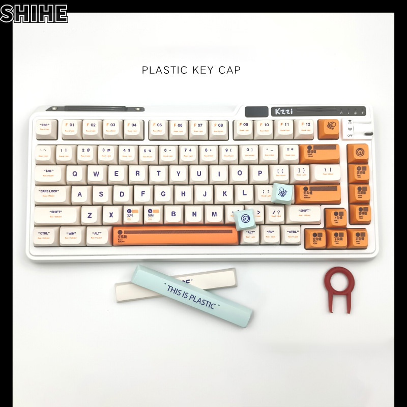 SHIHE Keycaps Nhựa Pbt Keycaps Bàn Phím Cơ 140 Phím Chống Dầu Và Chống Mài Mòn Tạo Cảm Giác Thoải Mái Khi Chạm Vào