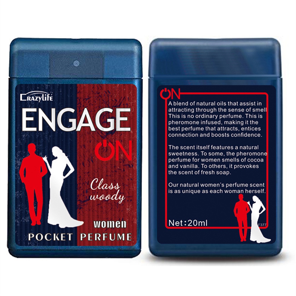 ♕ Crazylife Nước Hoa Pheromone Tâm Trạng Không Khí Quyến Rũ Tăng Cường Thu Hút Tươi Mát Khử Mùi Mùi Ngọt Ngào Cám Dỗ Hương Thơm Chăm Sóc Cơ Thể Lâu Dài 20ml UPBEST