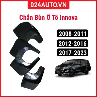 Bộ 4 chắn bùn innova 2008-2023 chuẩn theo xe