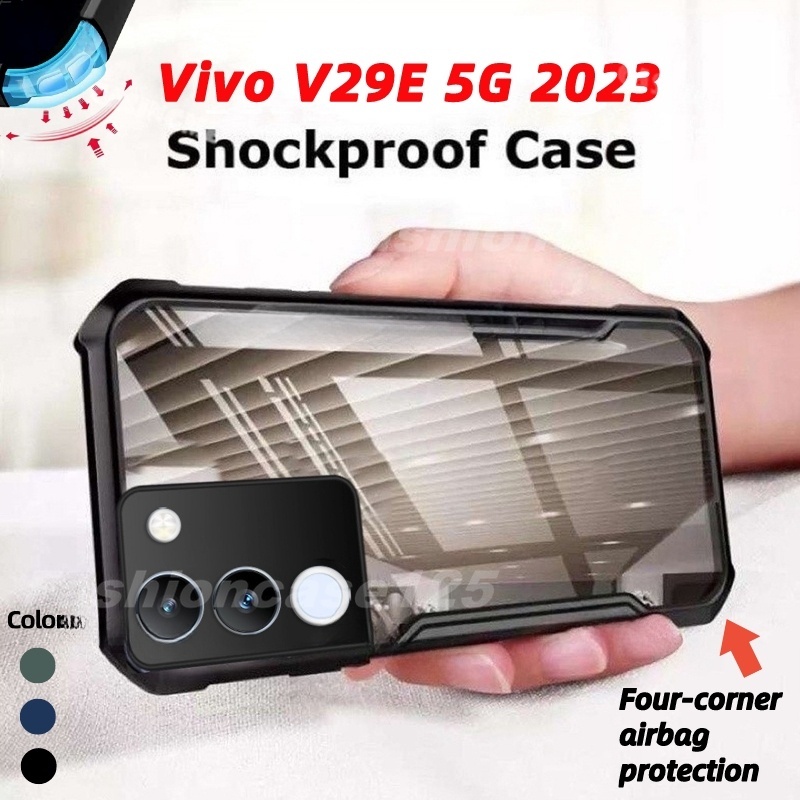 Ôp Điện Thoại Silicon Dẻo Trong Suốt Có Túi Khí Chống Sốc Cho vivo v29e 5g 2023 vivo v29e v 29e vivo