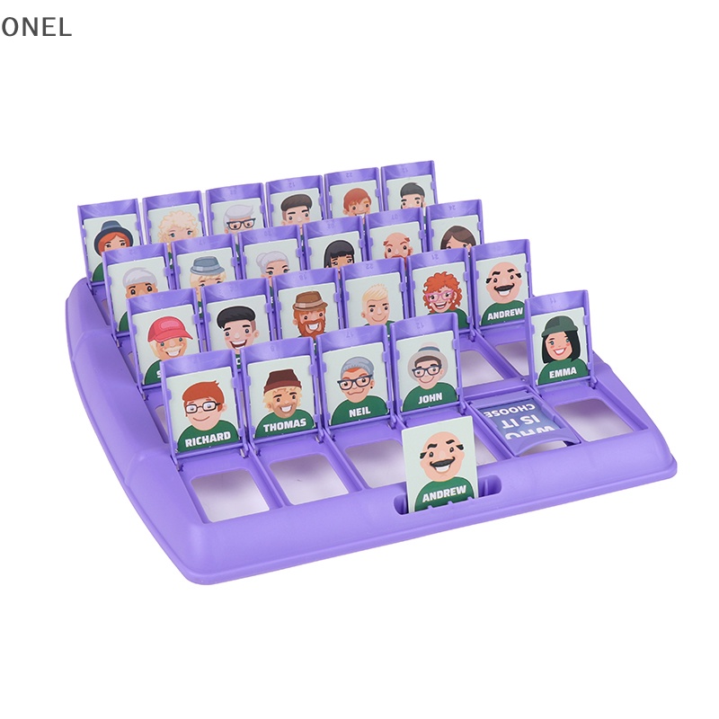 Bộ Đồ Chơi board game onel who is it family Đoán Bàn Vui Nhộn montessori Giảm Căng Thẳng