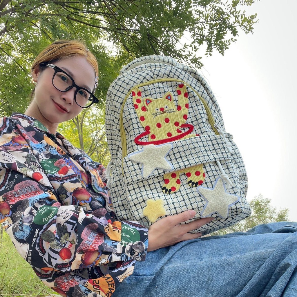 Trong kho Ba lô Cartoon Star Ba lô sinh viên sức chứa lớn