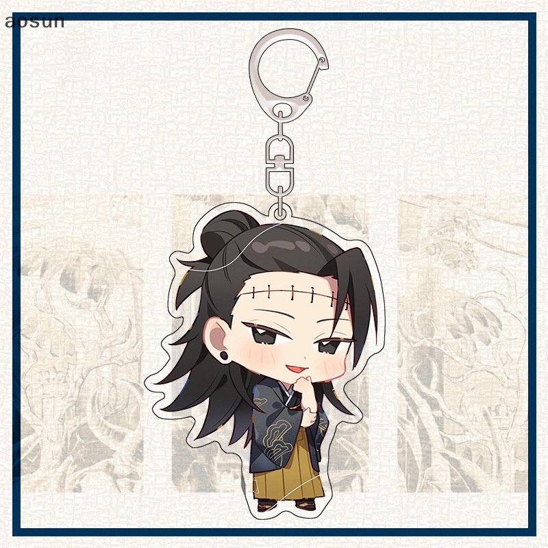 Aosun Móc Khóa Hình Nhân Vật anime jujutsu kaisen gojo satoru fushiguro megumi kawaii