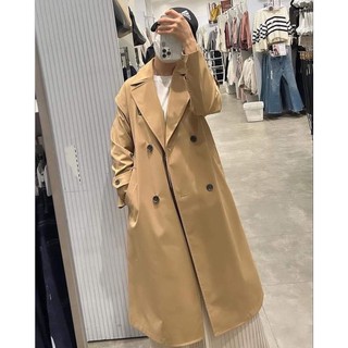 Áo măng tô dáng dài Gu 2 màu 211-345586
