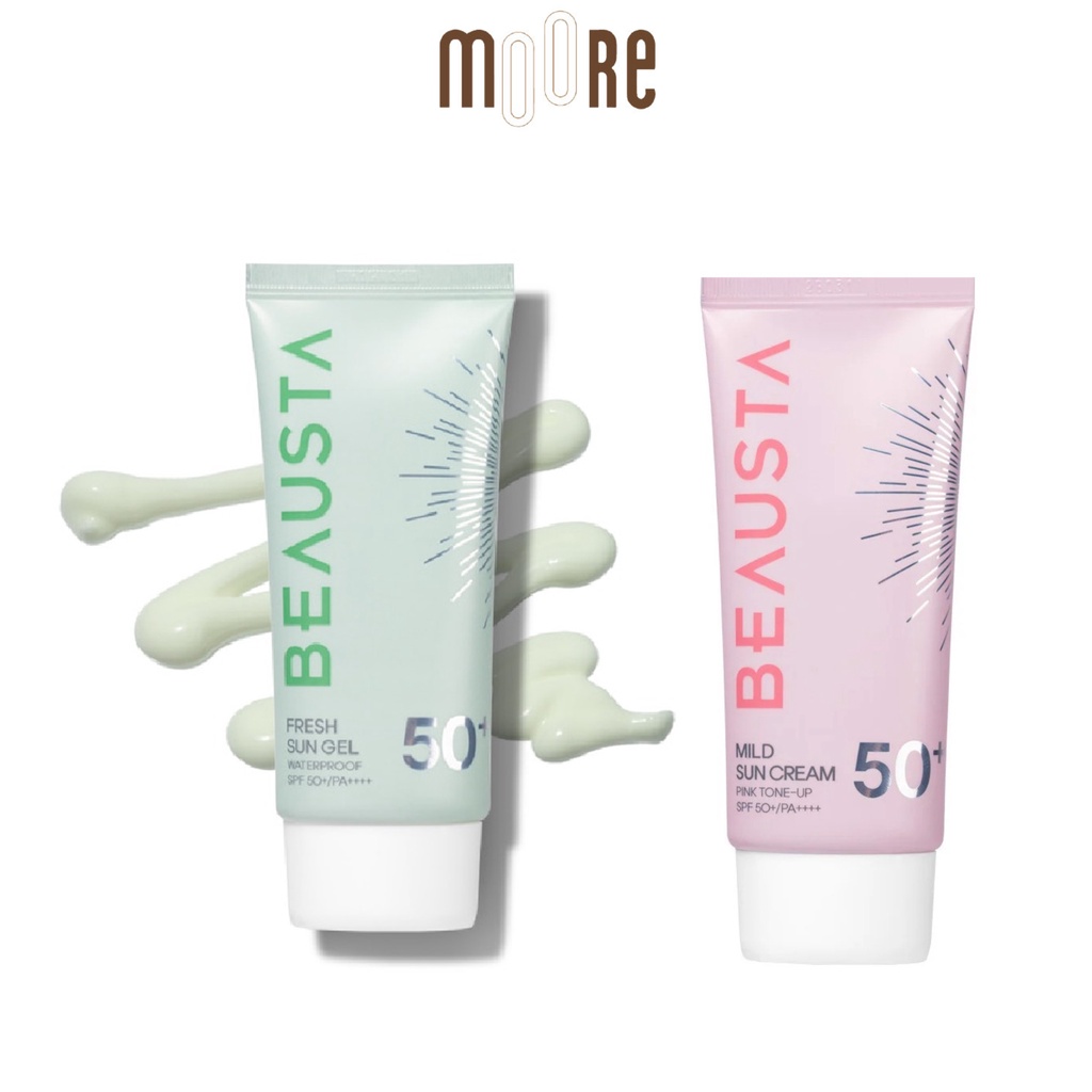 Kem chống nắng bảo vệ da Beausta SPF50+ PA++++ 50g