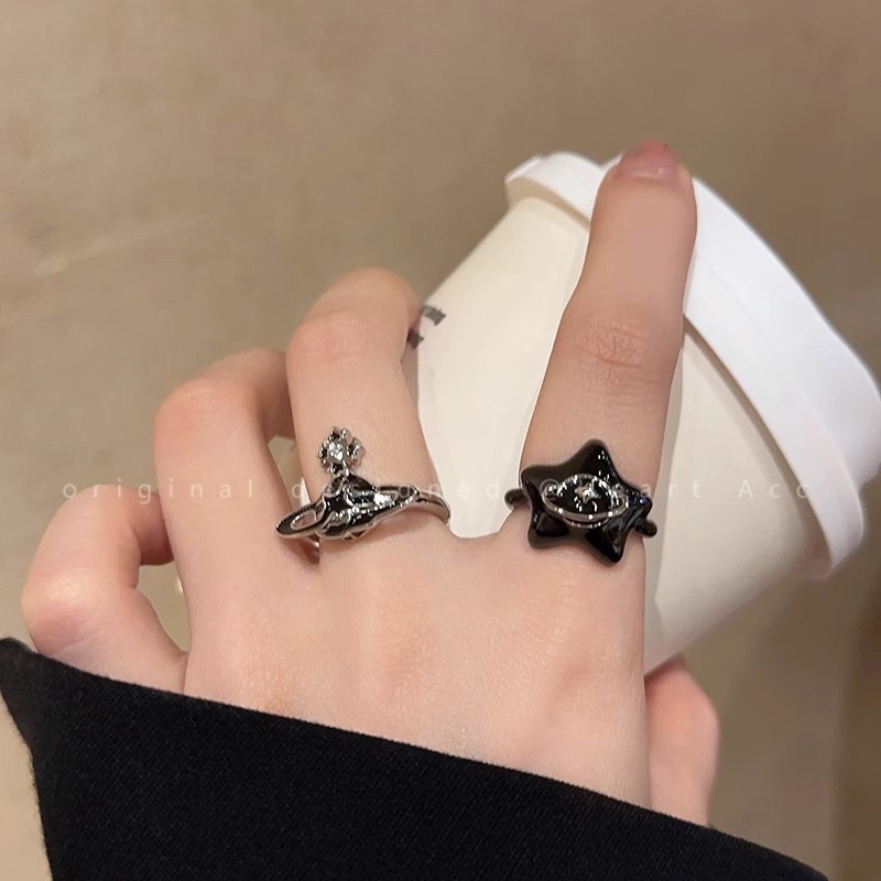 Nhẫn Hợp Kim Hình Bướm Đính Đá Xinh Xắn Cho Nữ