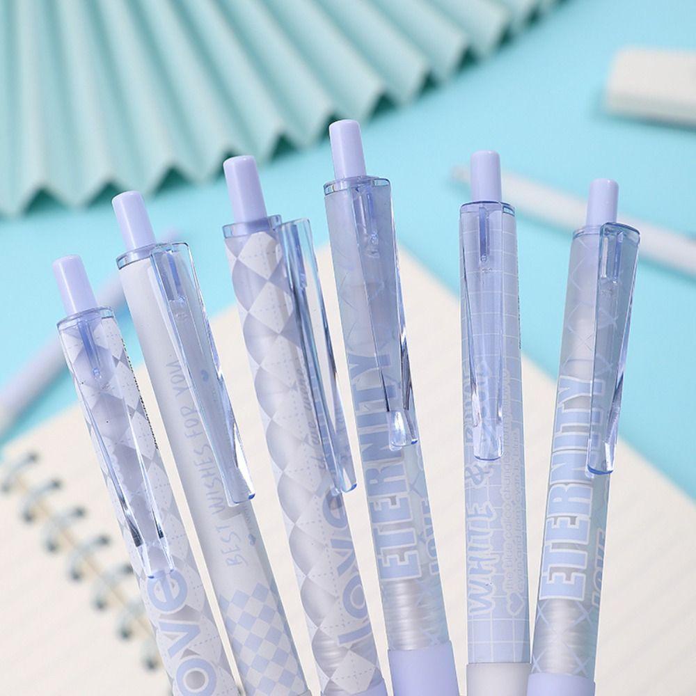 Set 4 Bút Mực gel Ngòi 0.5mm Mực Đen Nhanh Khô