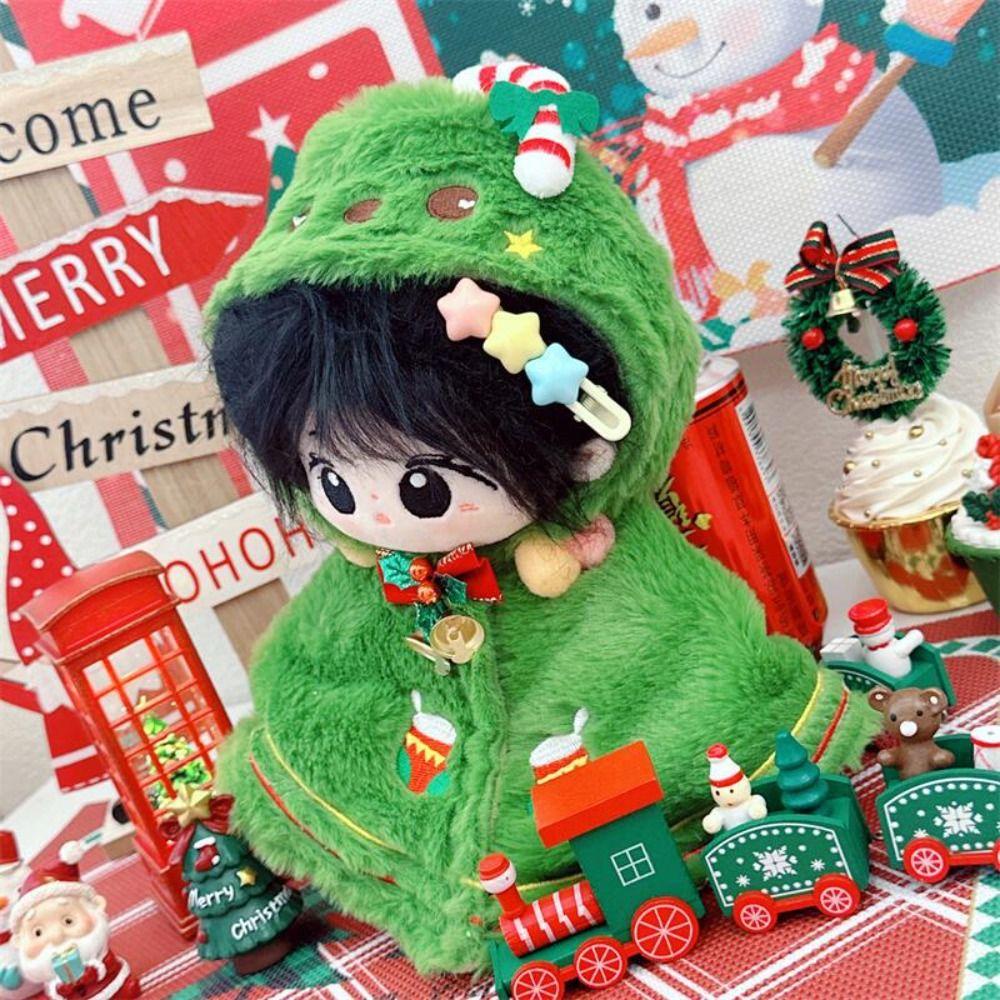 Uumir Bộ Áo Liền Quần + Nón 9 Kiểu Chất Lượng Cao 20cm cotton Cho Búp Bê / 1 / 12 bjd