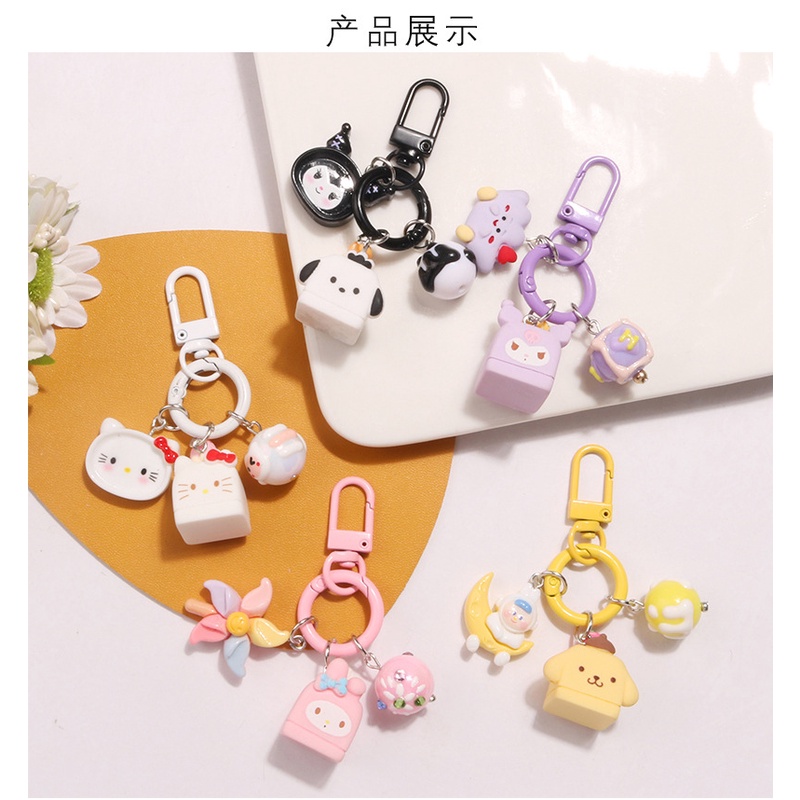 Hoạt Hình Móc Khóa Hình sanrio kuromi melody Dễ Thương