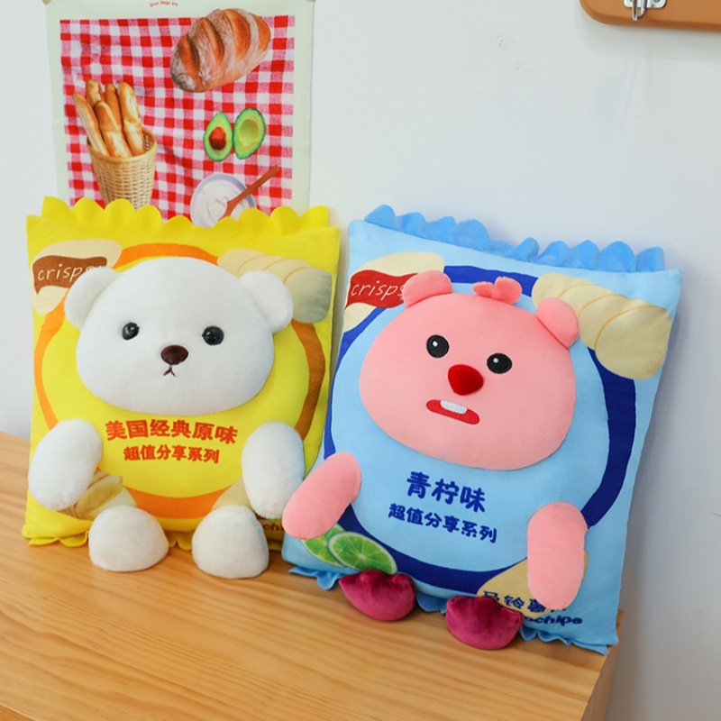 Ere1 Gối Ôm Nhồi Bông Mềm Mại Hình Chú Gấu lilly Hoạt Hình Trang Trí Nhà Cửa / Quà Tặng Sinh Nhật Cho Bé