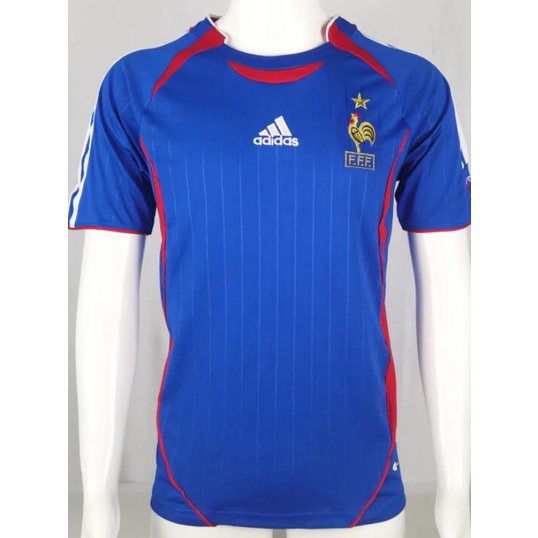 Áo Bóng Đá Đội Tuyển Pháp world cup 1998 2006 s-2xl