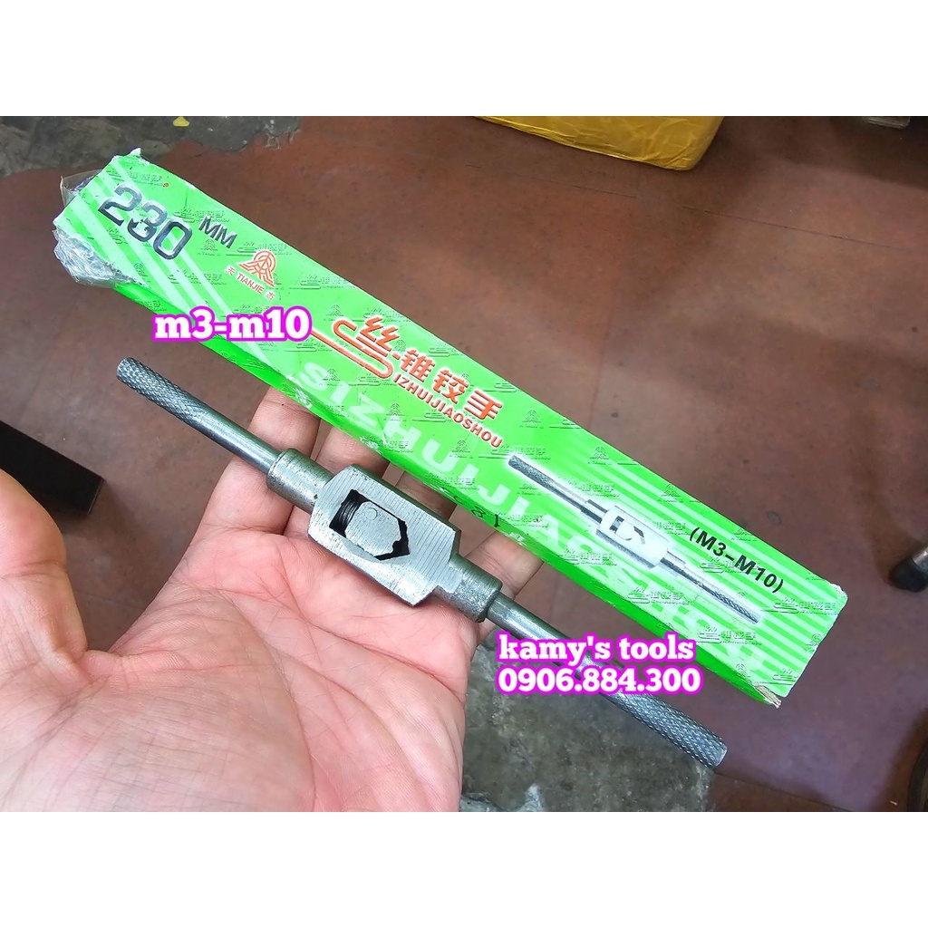 Tay quay taro tạo ren trong M3-M10, M6-M14, M8-M18, M12-M24